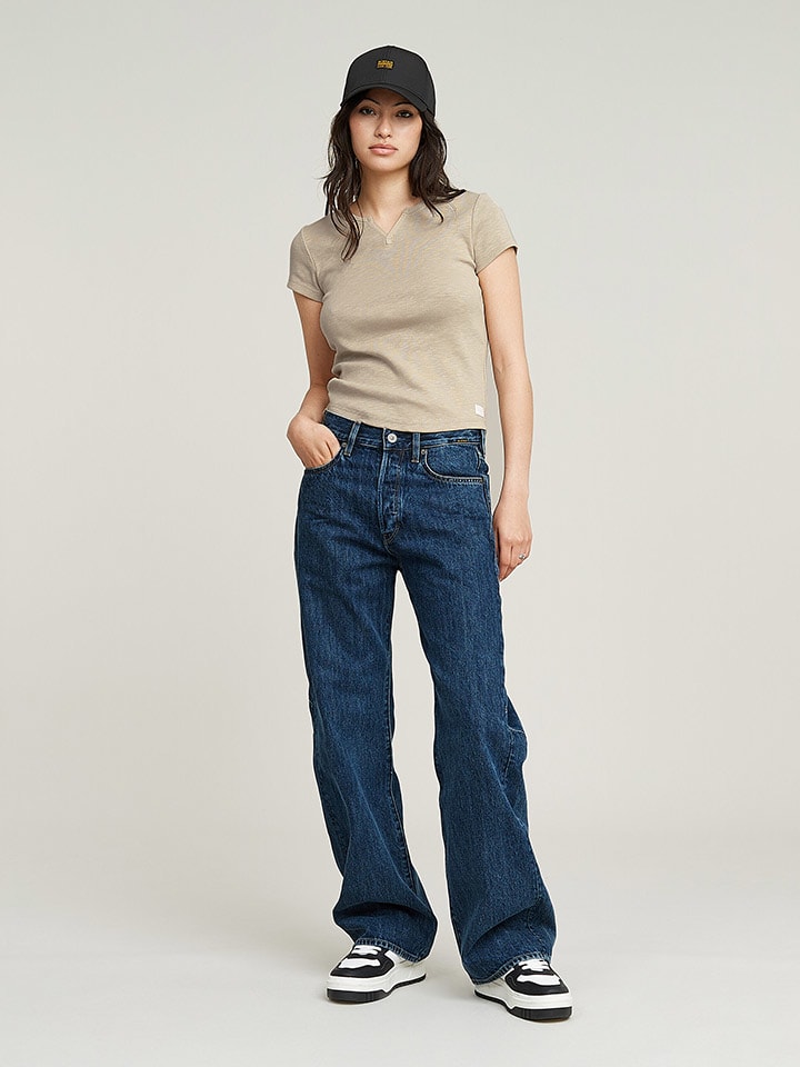 

G-Star Футболка бежевого цвета, Бежевый, G-Star Футболка бежевого цвета