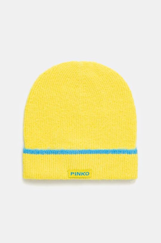 

Шапка из смесовой шерсти Pinko, желтый