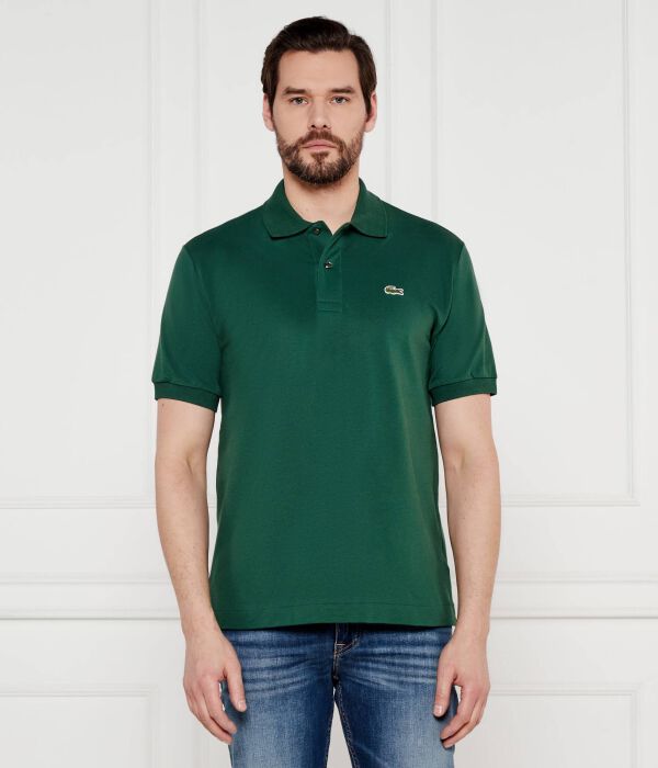 

Рубашка поло Classic fit Lacoste, зеленый