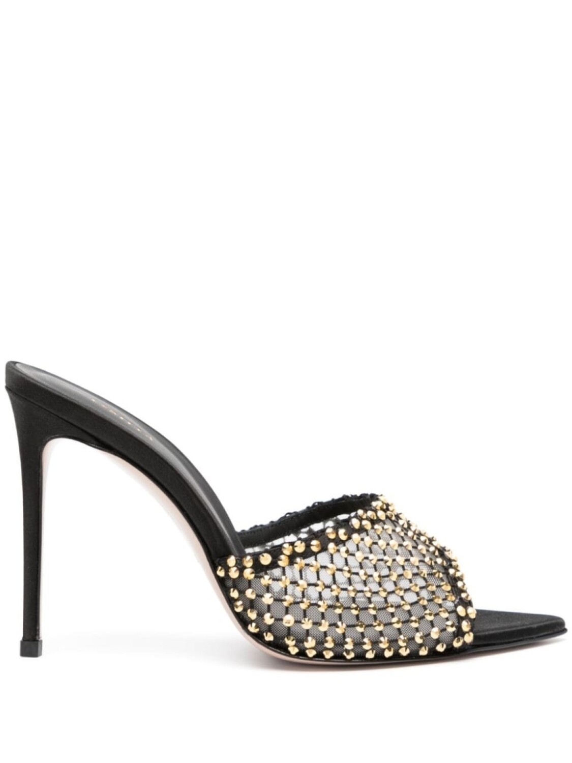 

Le Silla Gilda 100mm crystal-embellished mules, черный