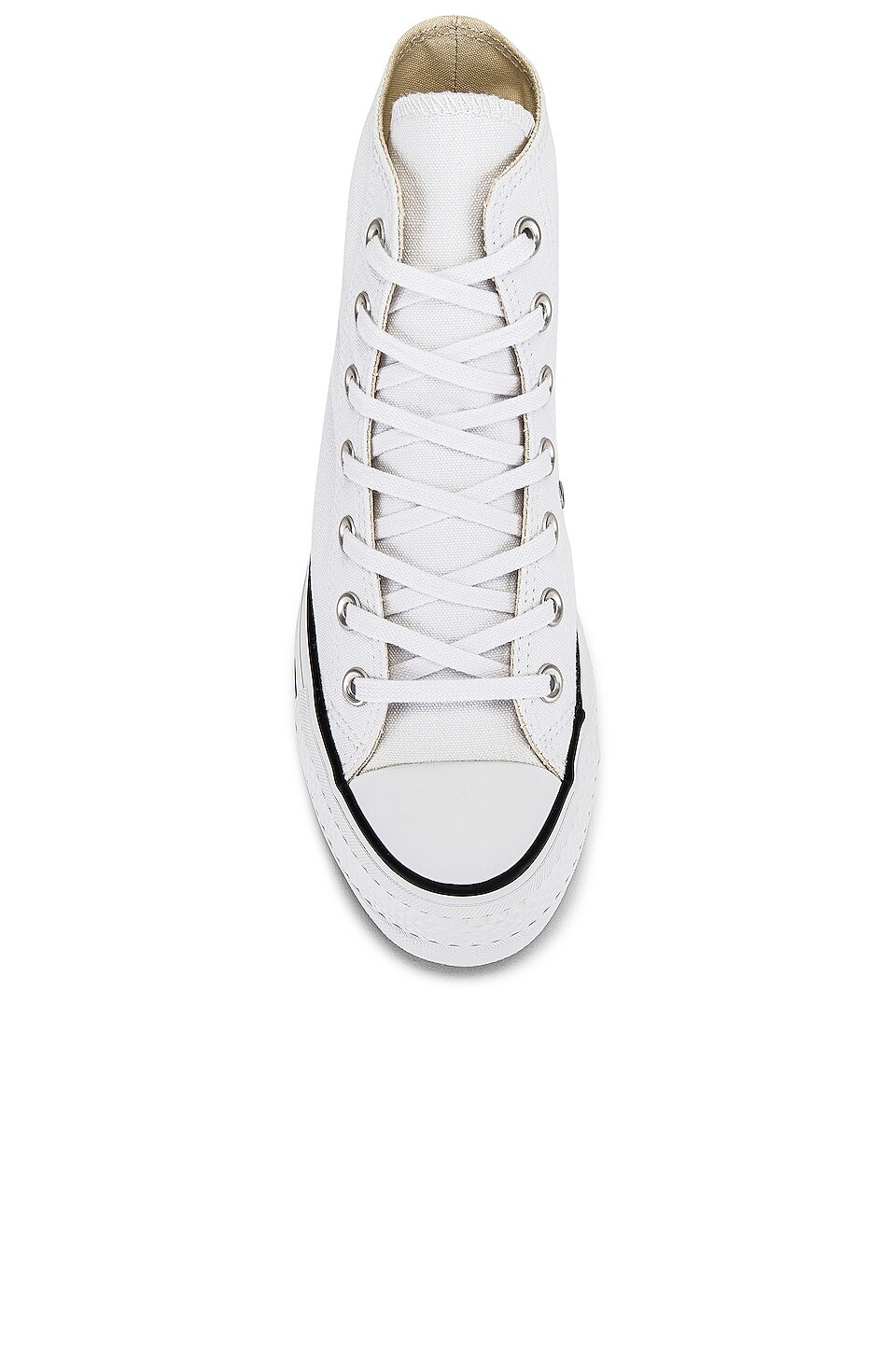 Кроссовки Converse Chuck Taylor All Star Lift Hi, цвет White & Black — фото 4