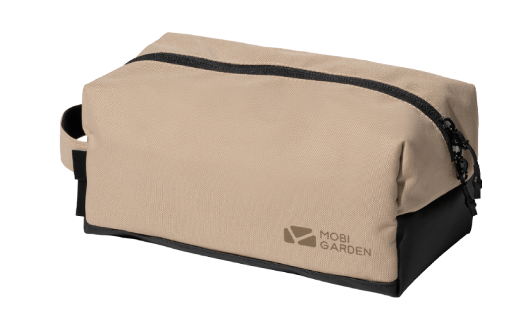 

MOBI GARDEN Полиэстеровый деловой дорожный квадратный портфель унисекс, Light Sand
