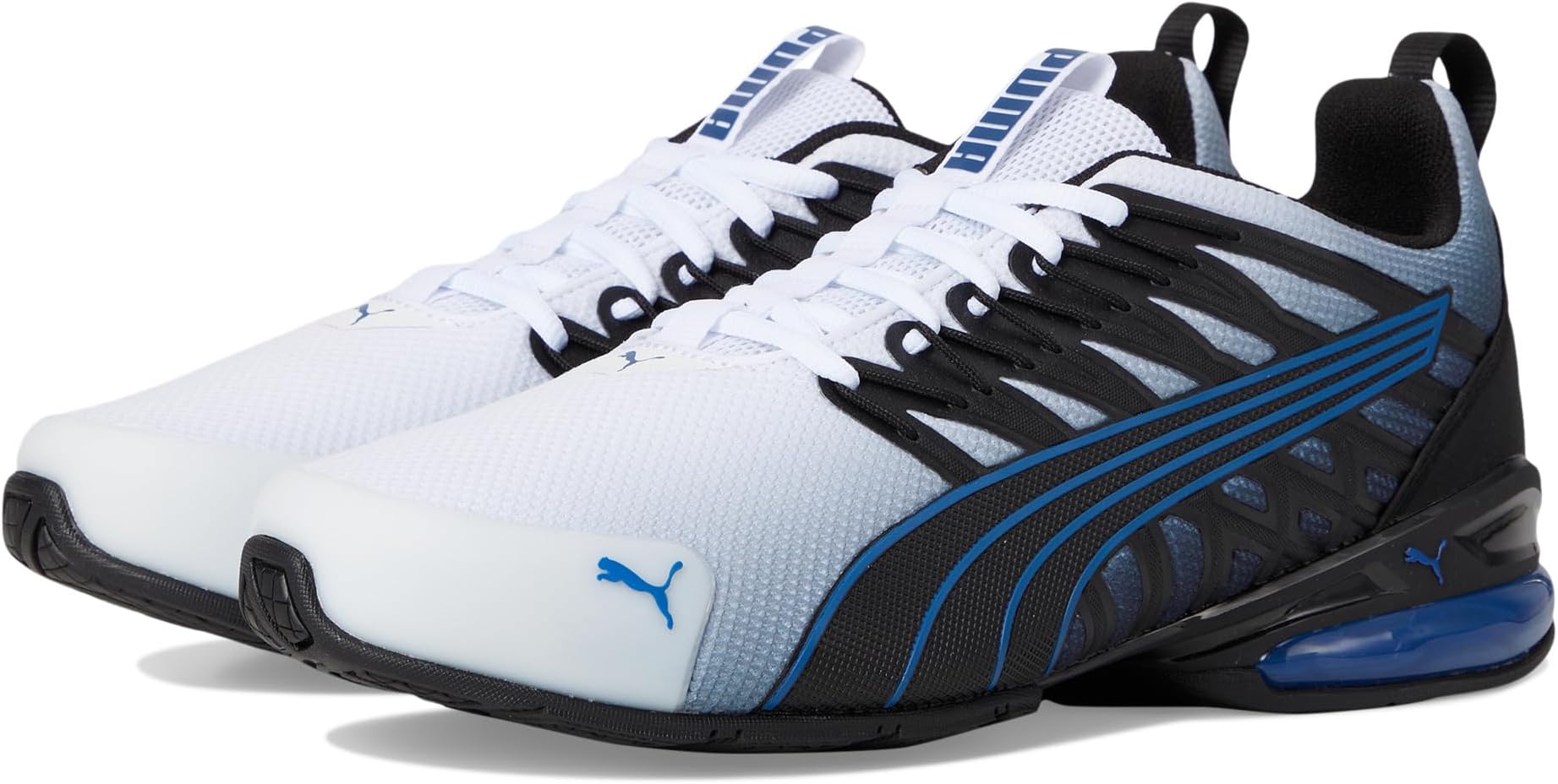 

Кроссовки PUMA Men's Voltaic Evo Cross Training Shoes, White/Black/Clyde Royal