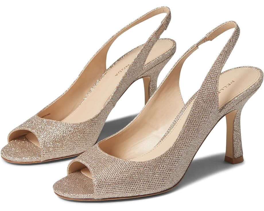 

Туфли Pelle Moda Nadie 2, цвет Platinum Gold Metallic Textile