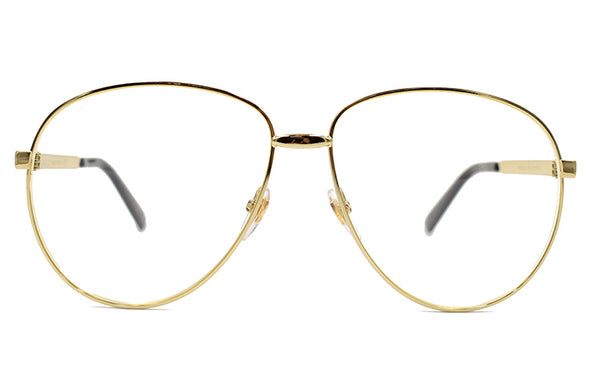 Солнцезащитные очки gold color glasses lens aviator Gucci, золотой — фото 2