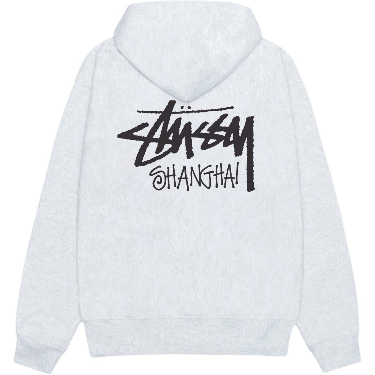 

Свитшот унисекс из осенней серии 2024 года Stussy, серый