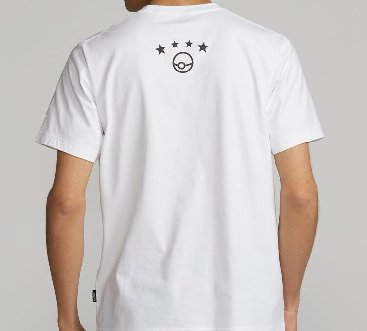 Футболка серии Pokémon Co-Branded, унисекс, белая Uniqlo, белый — фото 4