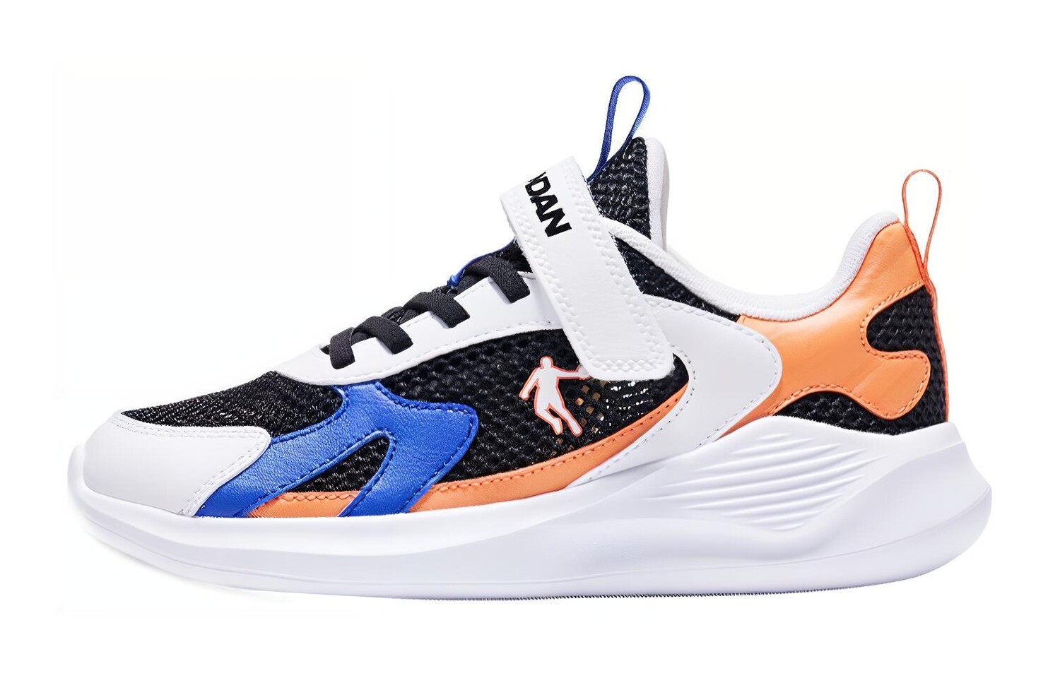 

Детские кеды PS Low-top черные/оранжевые Qiaodan