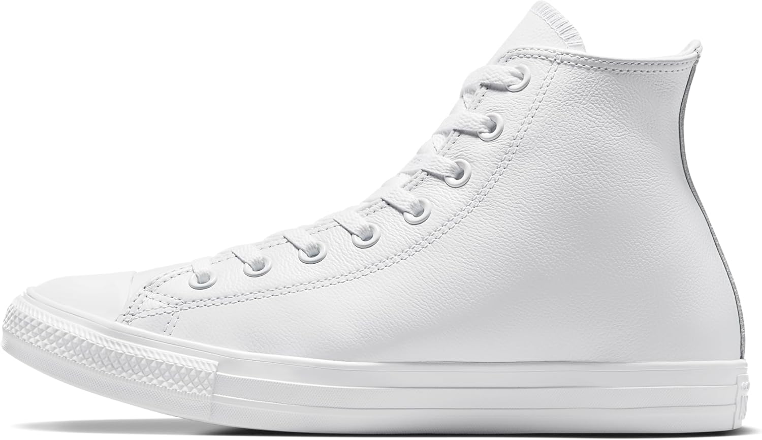 Кроссовки Converse Unisex Adult Chuck Taylor All Star с высоким кожаным верхом, белый — фото 2