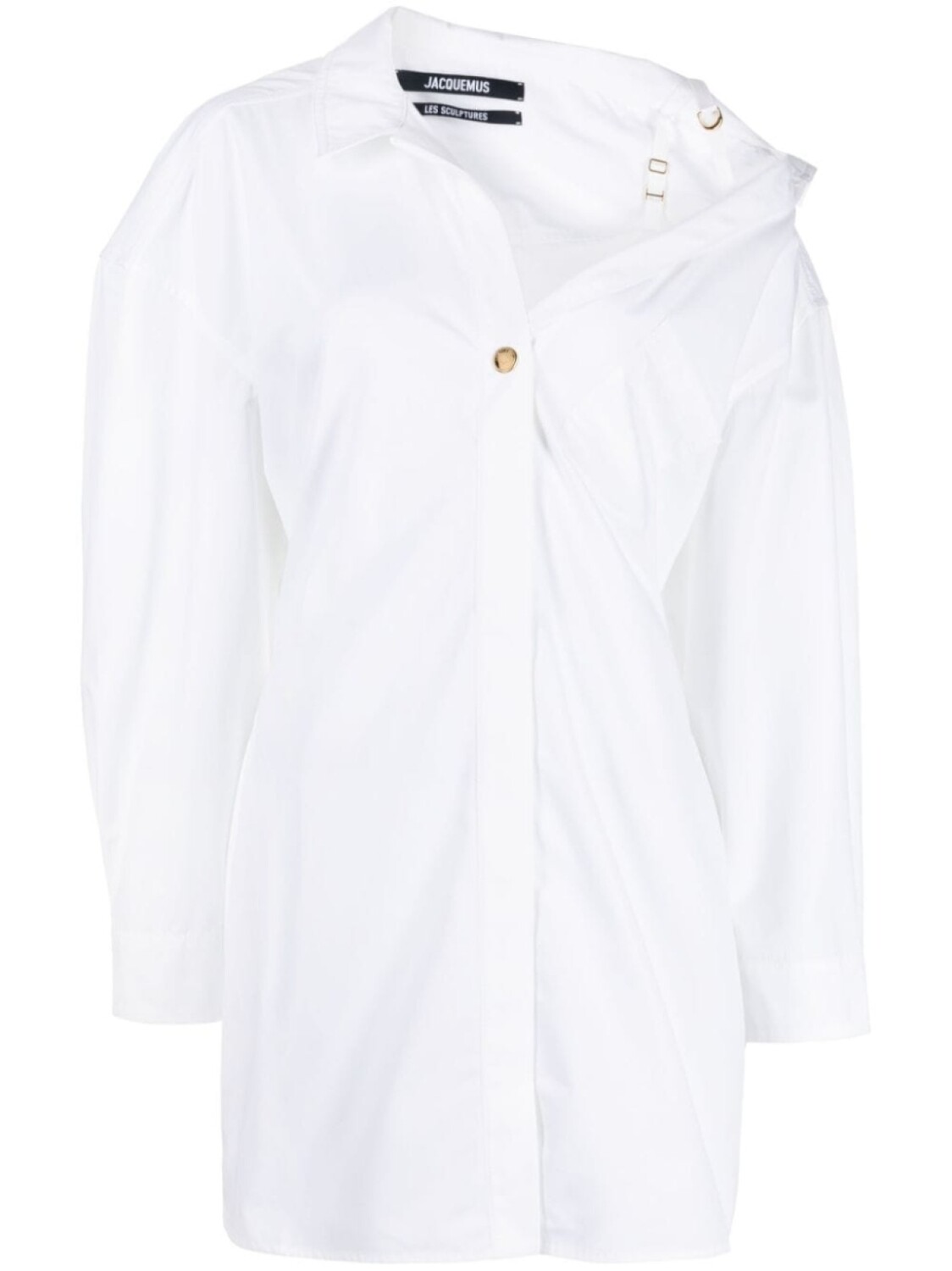 

Jacquemus платье-рубашка La Mini Robe Chemise, белый