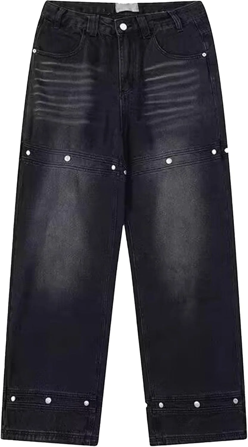 Джинсы свободные Rivet Black generic — фото 3