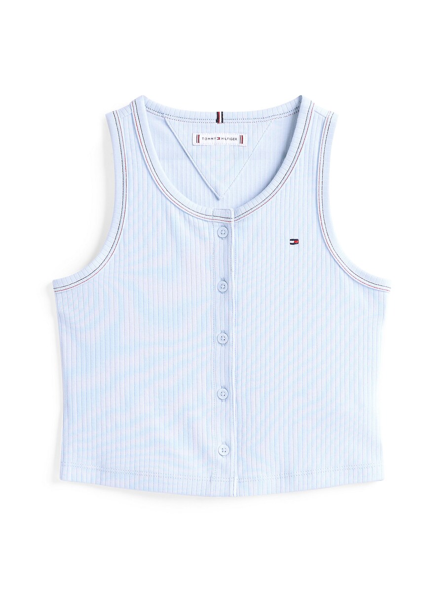

Топ TOMMY HILFIGER, пастельный синий
