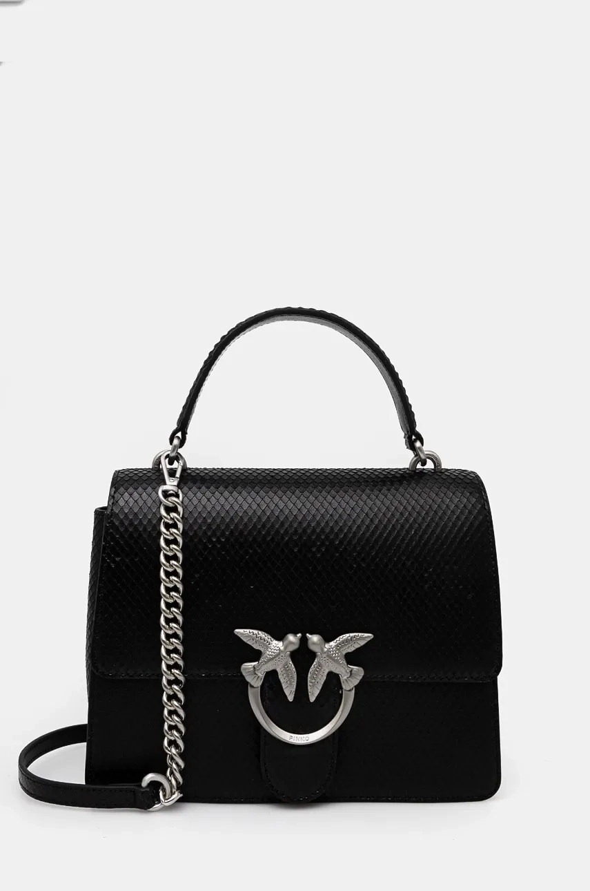 

Кожаная сумочка Pinko, черный