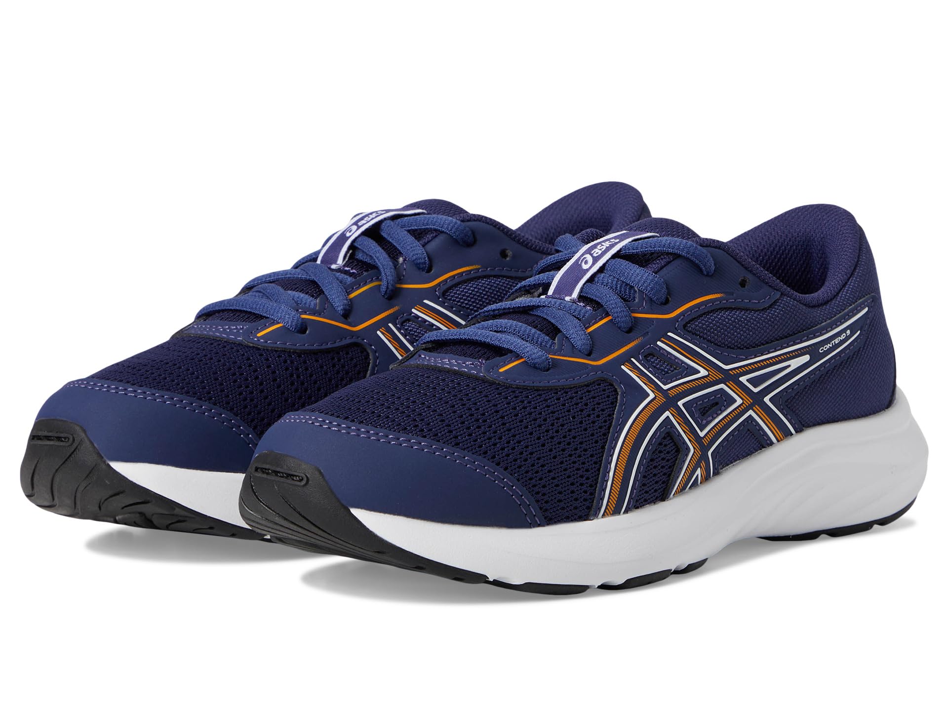 

Кроссовки ASICS Kids Contend 9 GS, цвет Indigo Blue/White