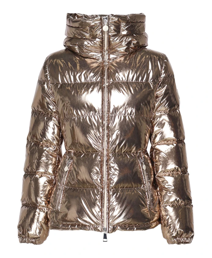 

Стильная куртка-доурос на зиму. Moncler, серый