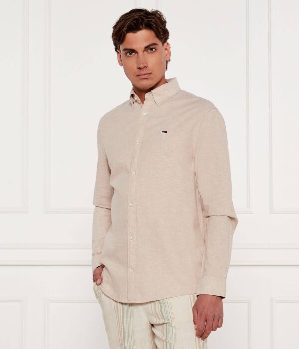 

Рубашка Regular fit Tommy Jeans, желтый