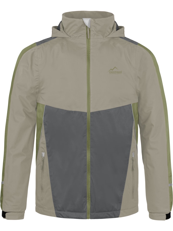 

Детская куртка-дождевик Wasilla с флисовой подкладкой бежевого цвета Normani Outdoor Sports