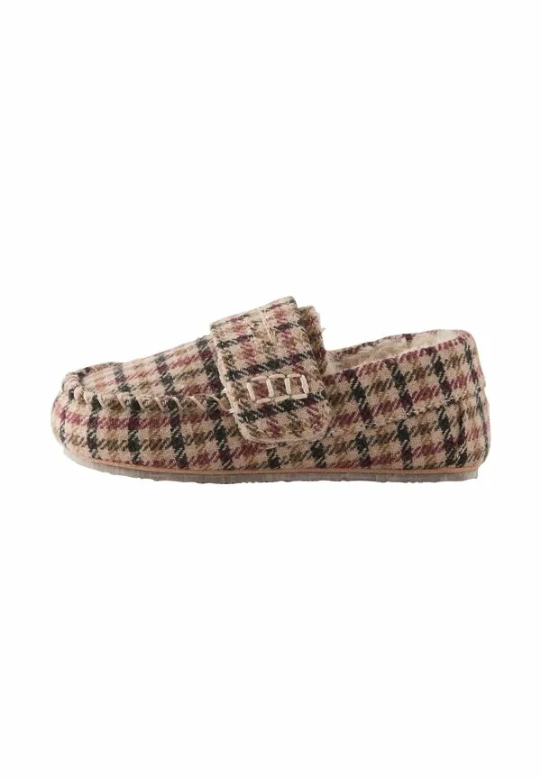 Тапочки Next, Brown Plaid