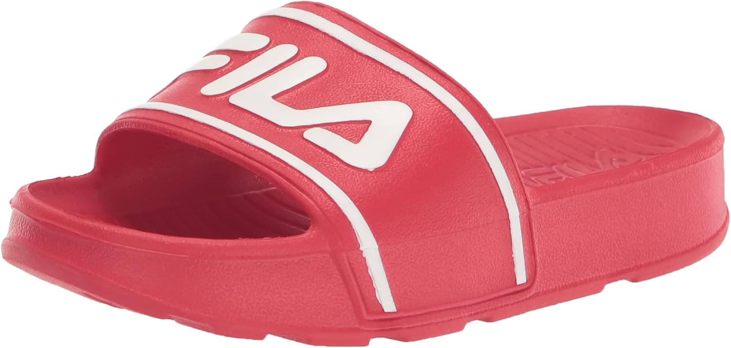 

Детские сандалии Fila Sleek Slide StSlide, белый/красный