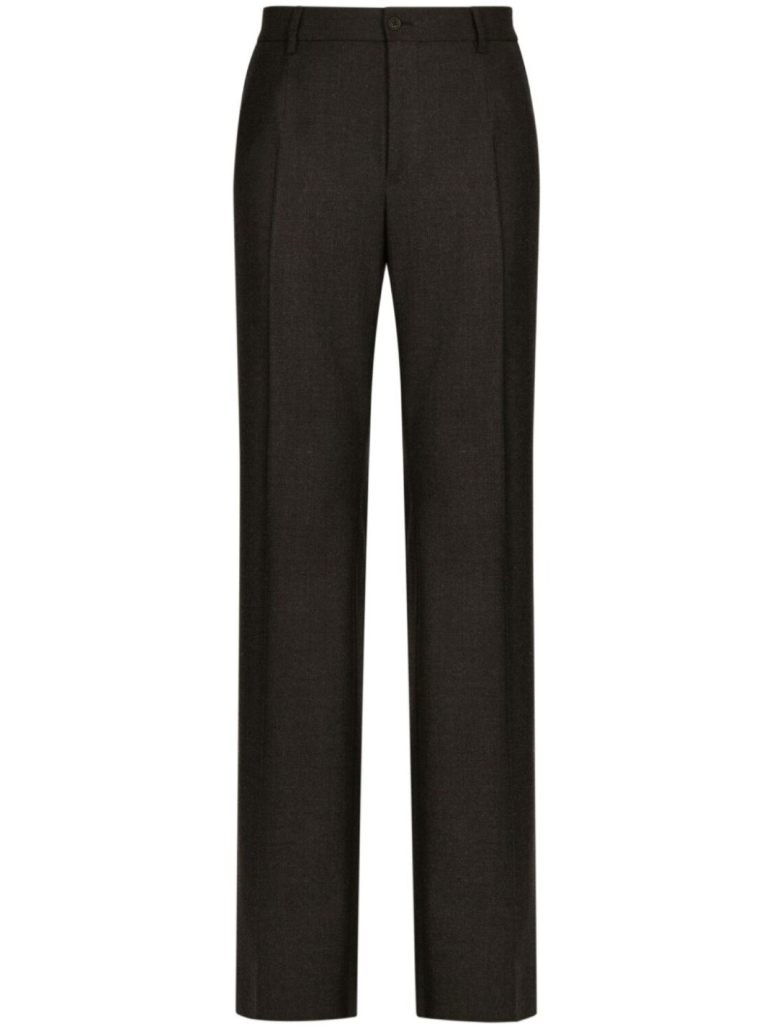 

Dolce & Gabbana прямые брюки из смесовой шерсти, черный