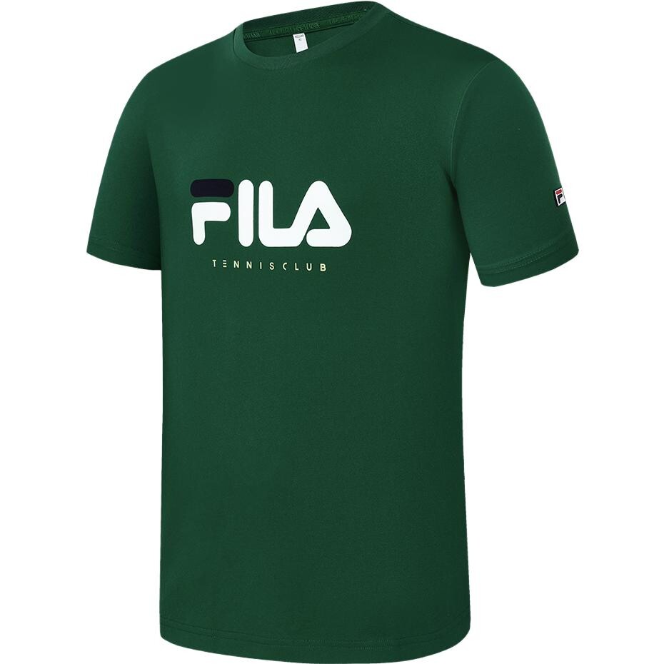 

Футболка мужская сосново-зеленая Fila, зеленый