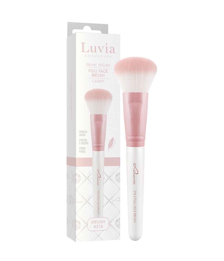

Кисть для пудры Luvia Prime Vegan Full Face Brush - Candy 216, 1 шт.