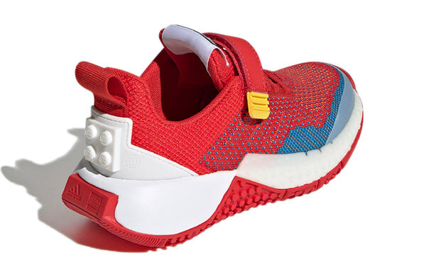 Кроссовки lego x sport pro j 'red white' Adidas, красный — фото 4