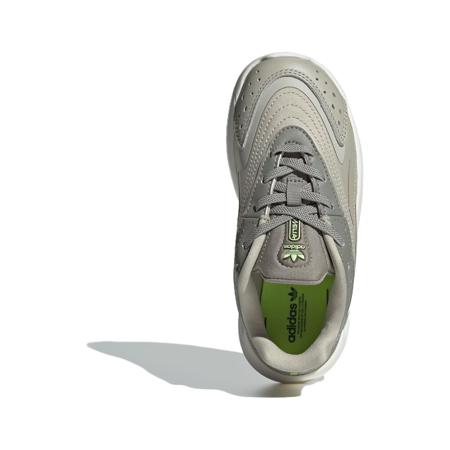 Adidas originals Ozelia Kids Lifestyle кроссовки PS, Gray/White — фото 2