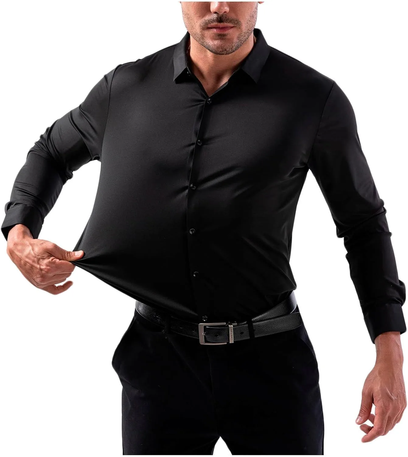 

Футболка-водолазка для мужчин, Long Sleeve, Striped