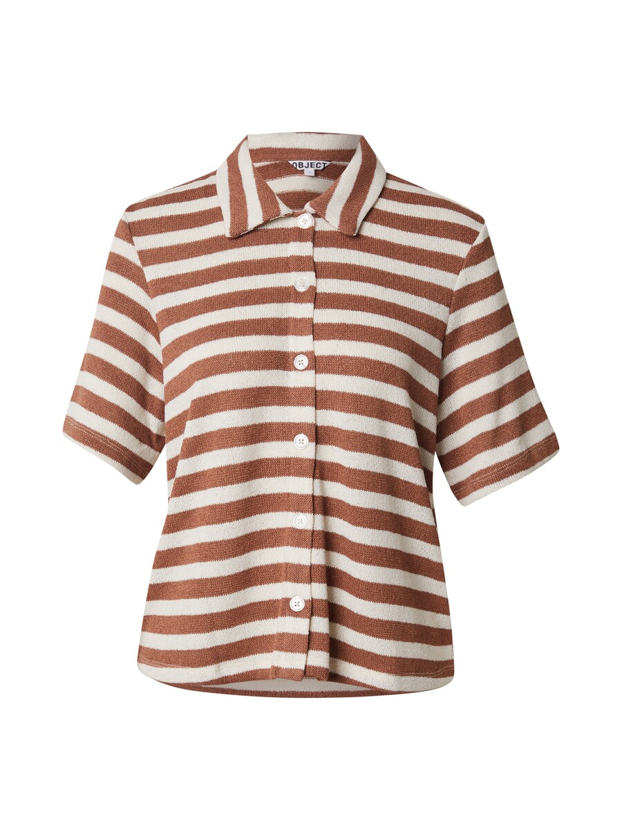 

Блуза OBJECT OBJLindsey, цвет Chestnut brown