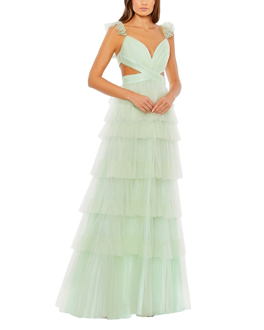 

Платье-колонна Mac Duggal, цвет mint