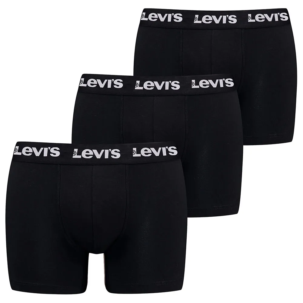 

Боксеры 3 шт Levi's Repeat Logo Brief, черный