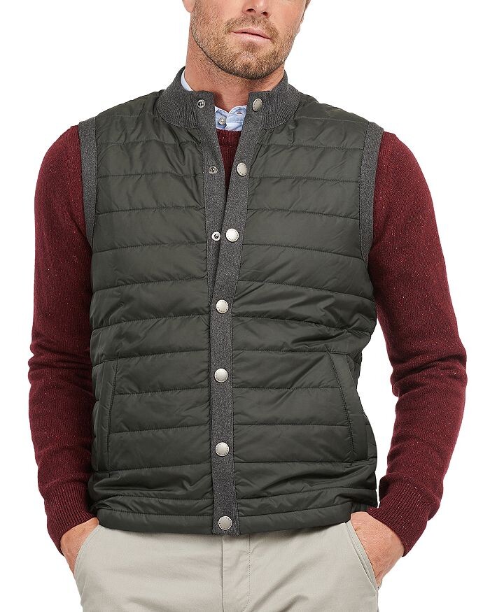 

Жилет Barbour с контрастной отделкой, серый