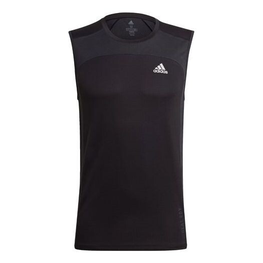 

Майка adidas Heatrdy Sleevl Casual Running Sports Vest Black, черный