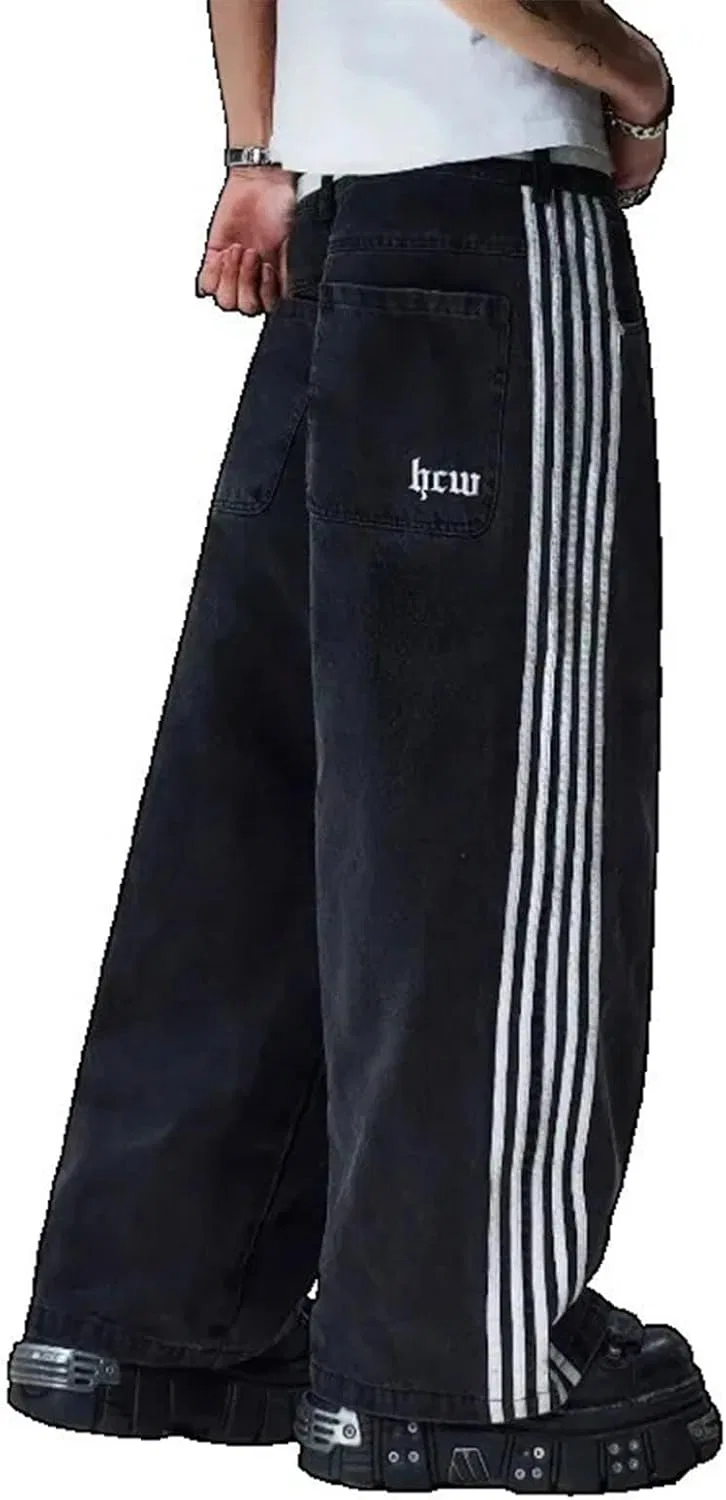Джинсы свободные, Baggy, Green — фото 4