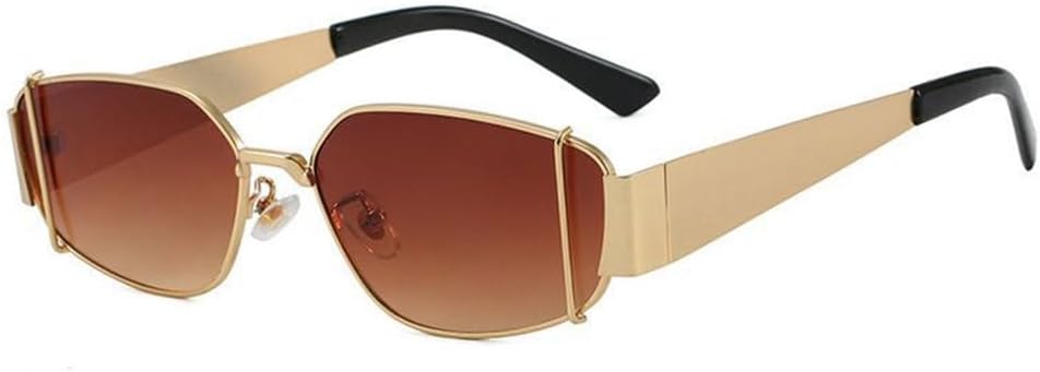 

Женские солнцезащитные очки в ретро-стиле с металлической оправой и поляризацией, обеспечивающие защиту от солнца во время путешествий и вождения на открытом воздухе, с защитой от УФ-излучения PRSTNN, C5