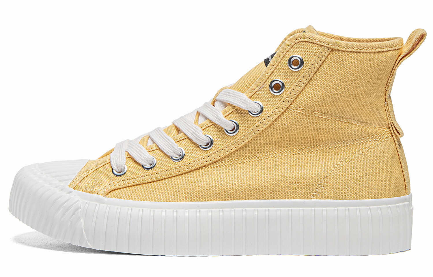 

Кроссовки Kappa Skateboarding Shoes Unisex High-top Yellow/White, желтый