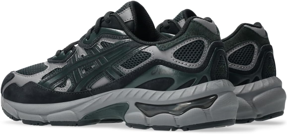 Детские кроссовки ASICS Gel-NYC Grade School (унисекс), черный/серый — фото 3