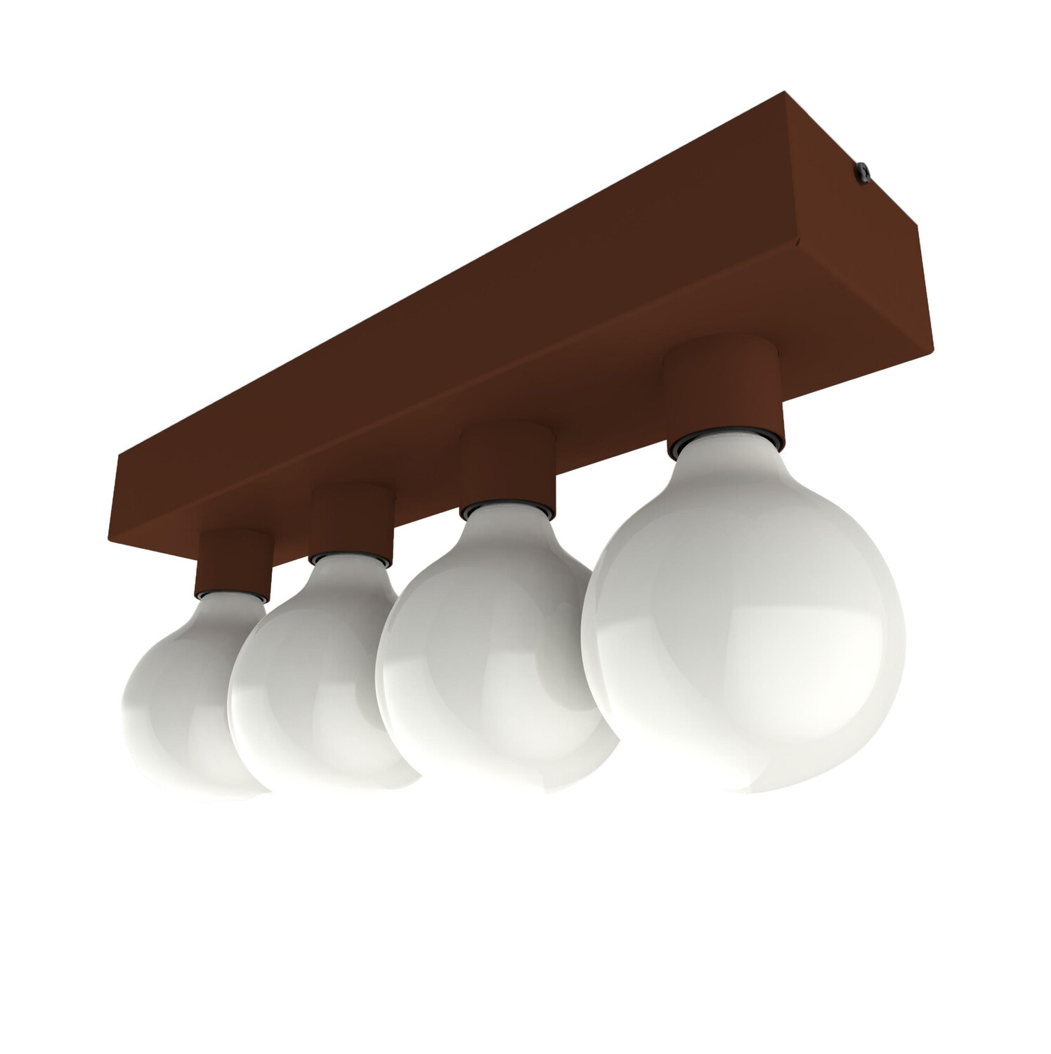 

Потолочный светильник Lumicom, 10x45x7,5 см, темно-коричневый