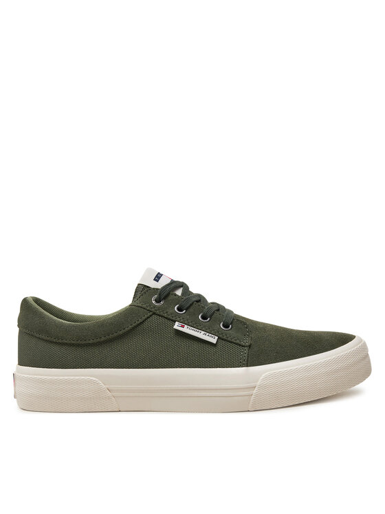 

Тканевые кроссовки Tjm Vulc. Skate Derby EM0EM01427 Tommy Jeans, зеленый