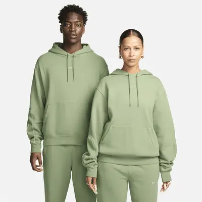 

Худи Nike NOCTA NOCTA Fleece CS Hoodie, цвет Oil Green/Light Liquid Lime