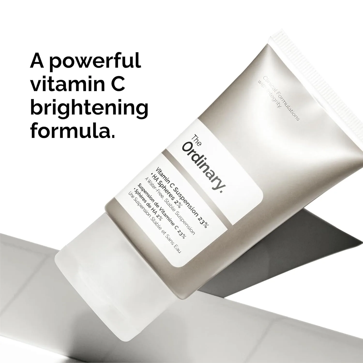 The Ordinary Dark Spot Collection - набор для ухода за кожей: Vitamin C Suspension 23% + HA Spheres 2% 30 мл, Alpha Arbutin 2% + HA 30 мл, Hyaluronic Acid 2% + B5 30 мл — фото 4