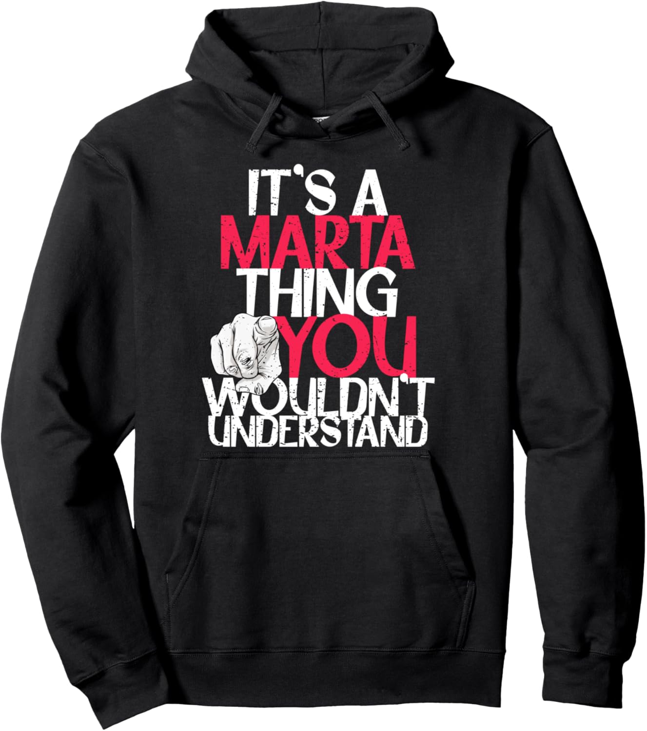 

Худи It's A Marta Thing You Wouldn't Understand, черное Custom Gifts & Accessories For Women, Черный, Худи It's A Marta Thing You Wouldn't Understand, черное Custom Gifts & Accessories For Women