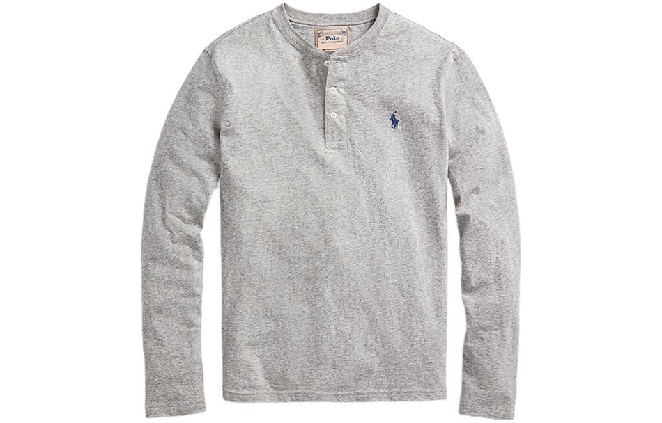 Футболка мужская сезона весна-лето 2023 серая Polo Ralph Lauren, серый — фото 3