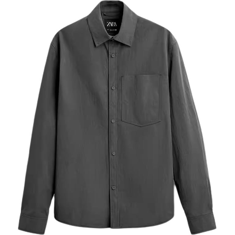 

Футболка мужская угольно-серая ZARA