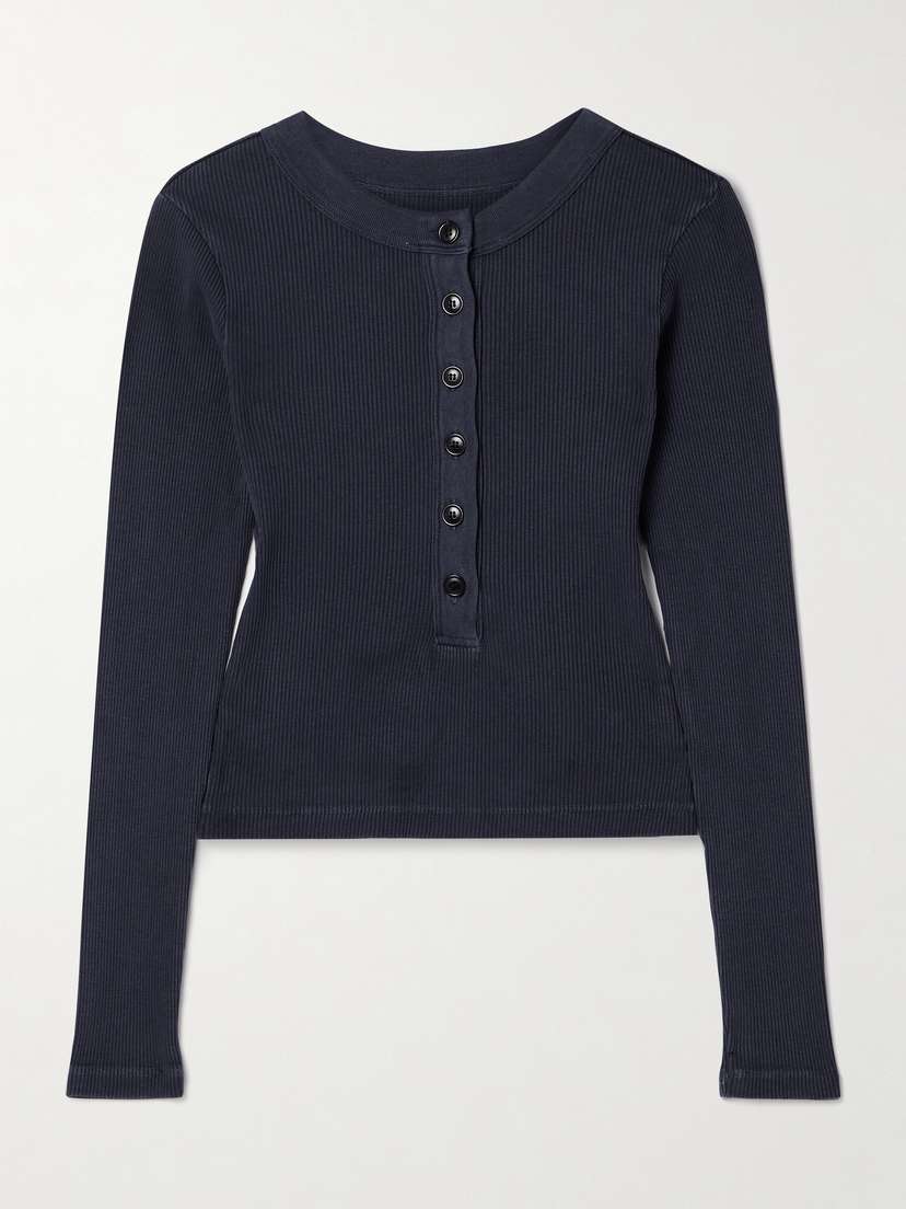 

Топ из ребристого джерси Varra Citizens Of Humanity, синий