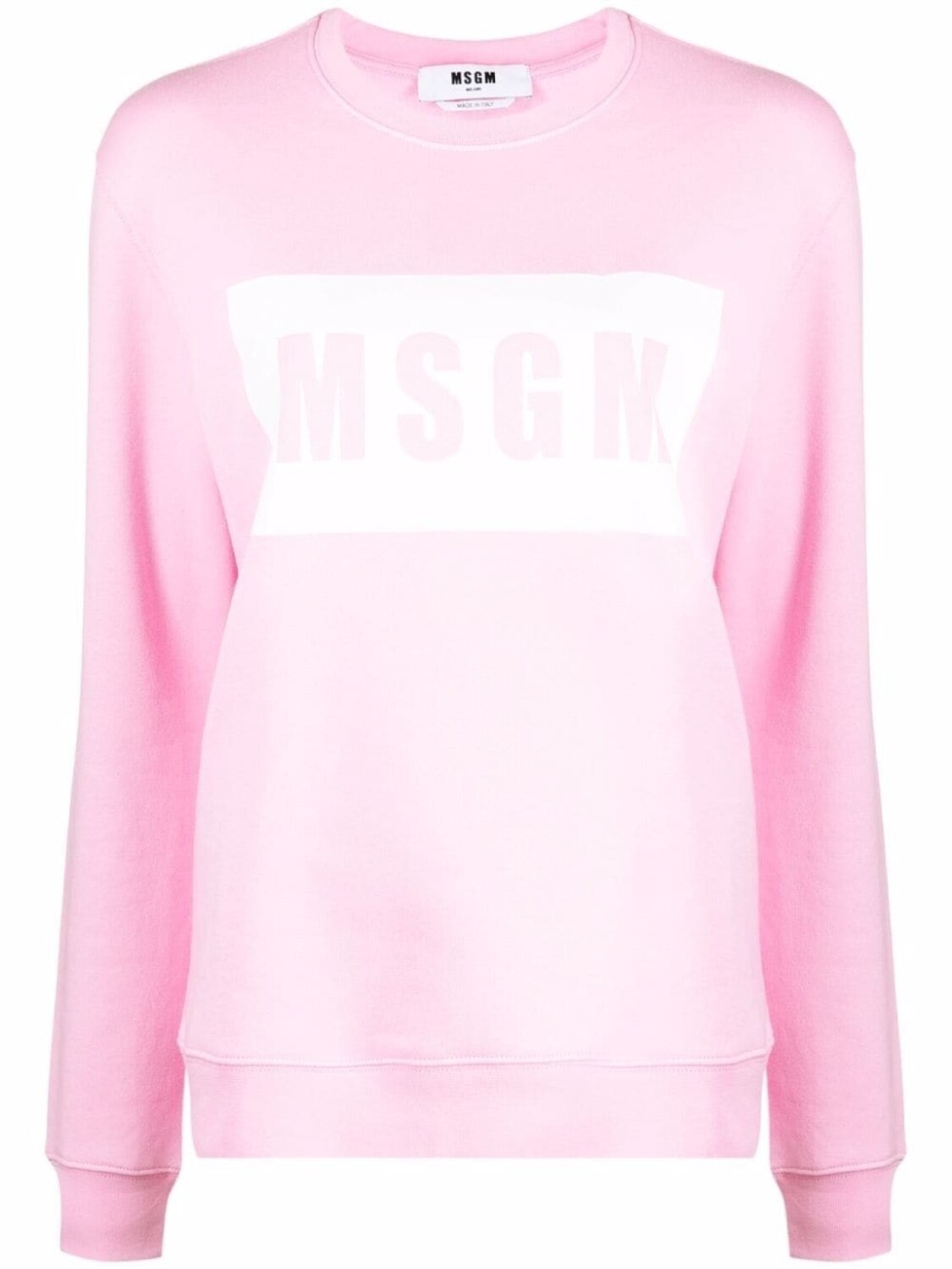 

MSGM толстовка с логотипом, розовый