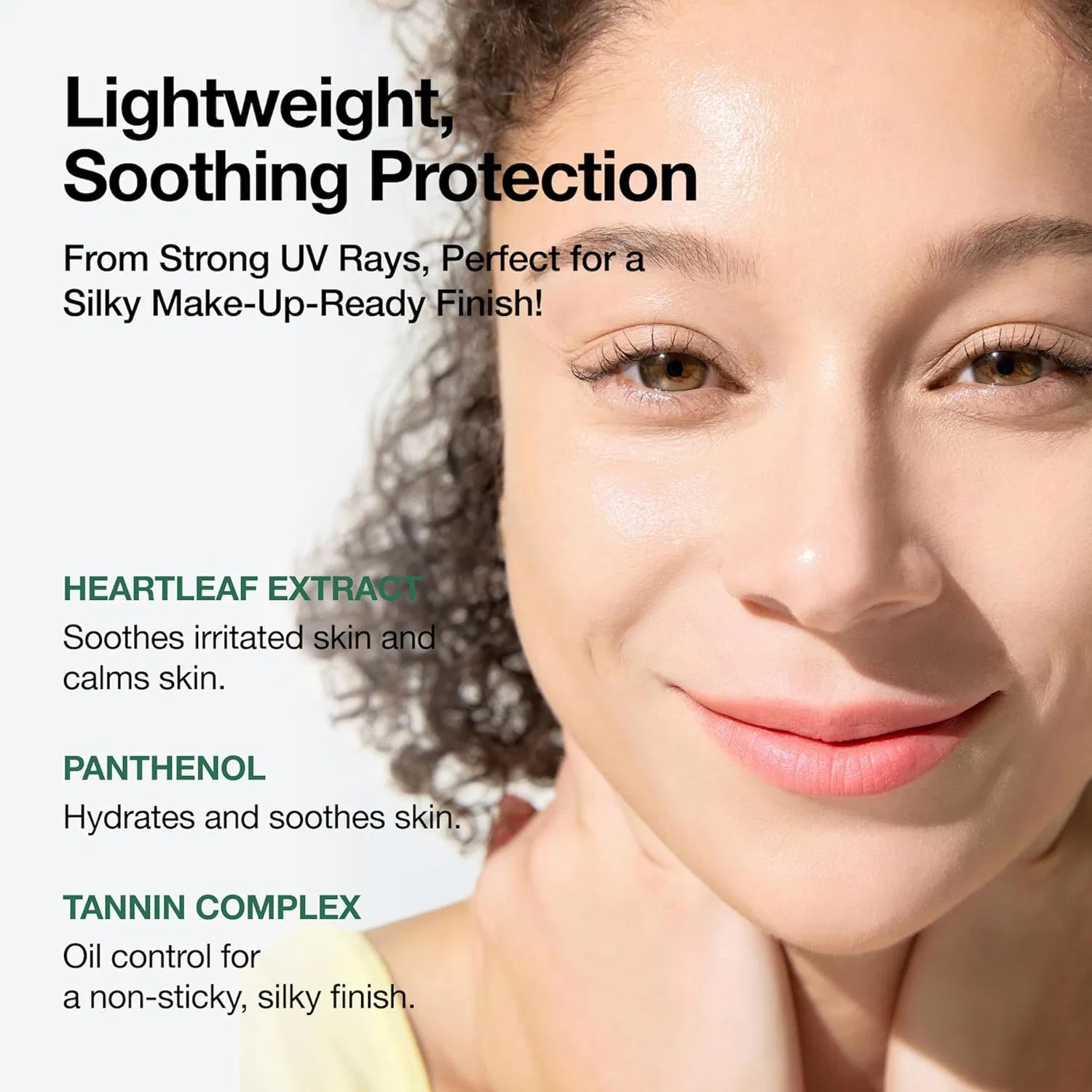 Увлажняющий солнцезащитный крем ANUA Heartleaf Silky Moisturising Sun Cream SPF 50 PA++++ ‎Anua — фото 4