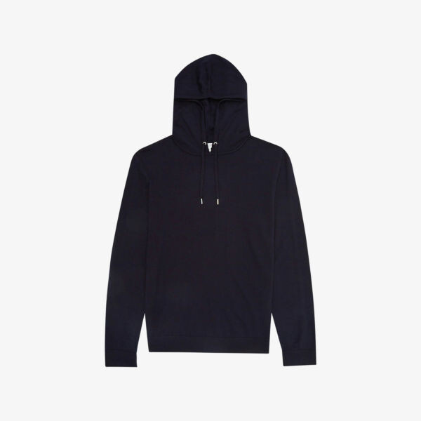 

Толстовка из голландской шерсти Reiss, темно-синий