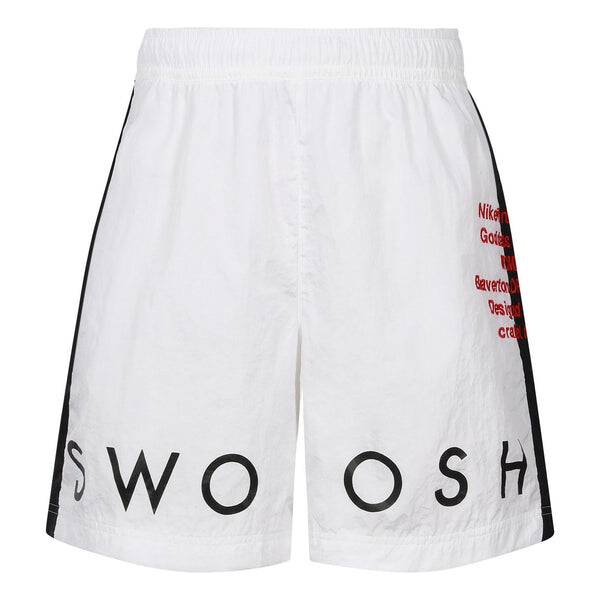 

Шорты men's sportswear swoosh woven shorts Nike, белый
